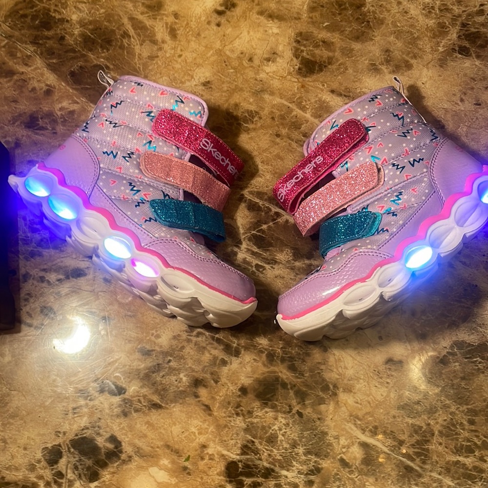 Light up boots